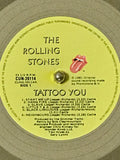 Rolling Stones Tattoo You 1981 Australian Label Platinum Award presented Bill Wyman - RARE