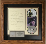 Trace Adkins Dreamin' Out Loud RIAA Platinum Album Award signed by Adkins