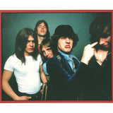 AC/DC album collage signed by Angus and Malcolm Young w/JSA LOA - Music Memorabilia