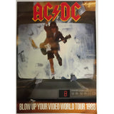 AC/DC Blow Up Your Video 1988 Concert Tour Program - Music Memorabilia