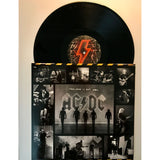 AC/DC Genuine 1977 Ticket Collage - Music Memorabilia