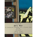 Aerosmith Nine Lives 9x Platinum Label Award - Record Award