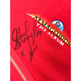 Aerosmith Signed Hole In My Soul Lyrics & Vest Collage - Music Memorabilia Collage