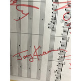 Aerosmith Signed Hole In My Soul Lyrics & Vest Collage - Music Memorabilia Collage