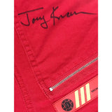 Aerosmith Signed Hole In My Soul Lyrics & Vest Collage - Music Memorabilia Collage
