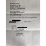 Aerosmith Signed Hole In My Soul Lyrics & Vest Collage - Music Memorabilia Collage