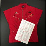 Aerosmith Signed Hole In My Soul Lyrics & Vest Collage - Music Memorabilia Collage