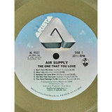 Air Supply The One That You Love RIAA Platinum Album Award - Record Award