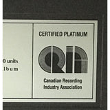 April Wine Power Play CRIA Platinum Album Award presented to Tom Lavin - Record Award