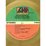 Aretha Franklin I Never Loved A Man The Way I Love You White Matte RIAA Gold LP Award - RARE