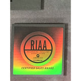 AWOLNATION Sail RIAA Digital Platinum Single Award - New - Record Award