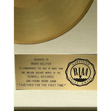 B.B. King Bobby Bland Together For The First Time White Matte RIAA Gold LP Award - RARE