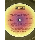 B.B. King Bobby Bland Together For The First Time White Matte RIAA Gold LP Award - RARE