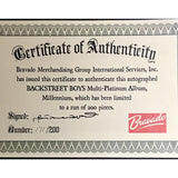 Backstreet Boys Autographed Millennium RIAA 13x Multi-Platinum Album Award presented to Backstreet Boys - Record Award