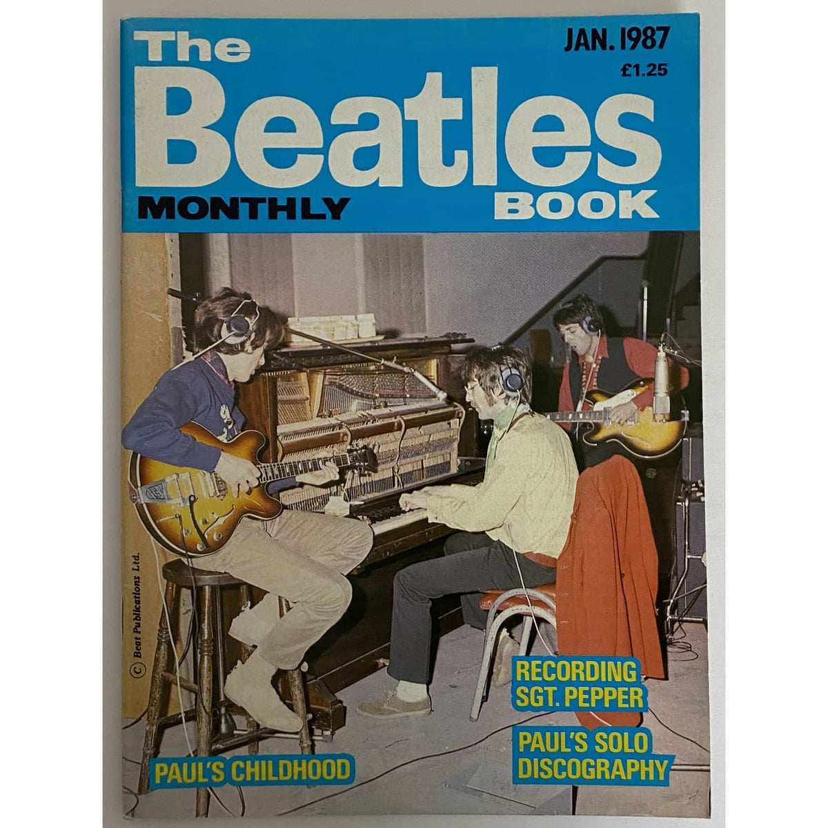 Beatles Book Monthly Magazines 1987 Issues - original 3rd era - sold  individually