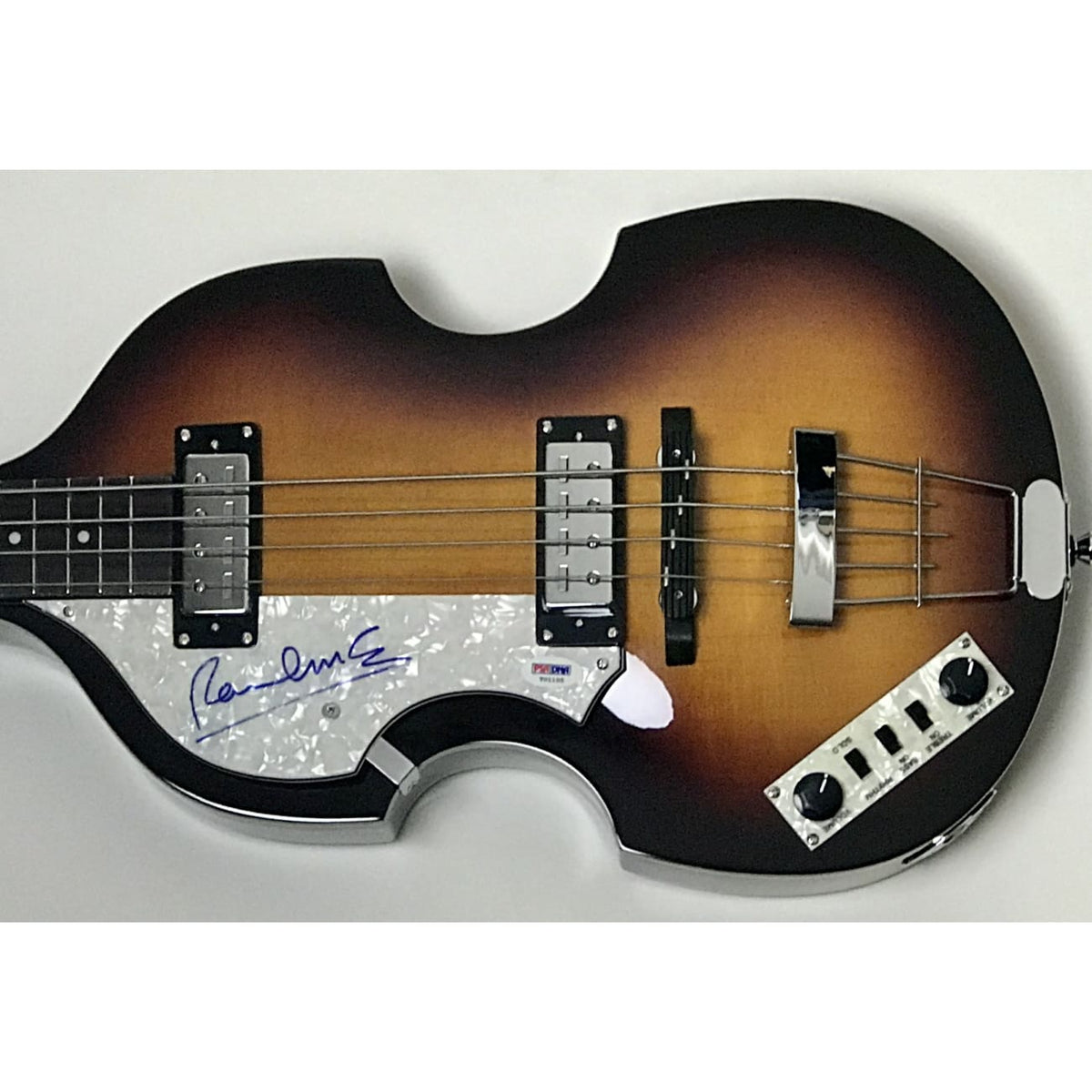 Beatles Hofner Bass Signed by Paul McCartney w/PSA LOA - RARE ...