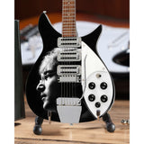 Beatles John Lennon Radio Days Tribute Mini Guitar Replica - Miniatures
