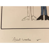 Beatles Original 1965-69 Cartoon Series Animation Cel - RARE