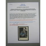 Beatles Ringo Starr Autographed Memorabilia Collage W/p. Cox Loa