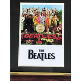 Beatles Sgt. Pepper Film Cel Collage - Music Memorabilia Collage