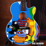 Beatles Yellow Submarine Mini Guitar Replica - Miniatures