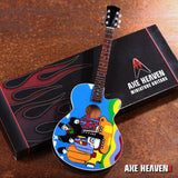 Beatles Yellow Submarine Mini Guitar Replica - Miniatures