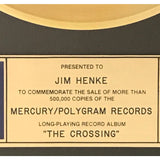 Big Country The Crossing RIAA Gold Album Award