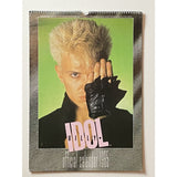 Billy Idol Vintage Calendars - 1985 and 1990 - 1985