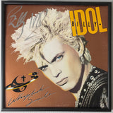 Billy Idol Whiplash Smile Promo LP signed by Idol w/BAS COA - Music Memorabilia
