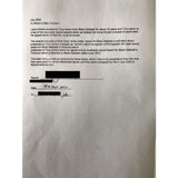 Black Sabbath debut White Matte RIAA Gold LP Award presented to and signed by Tony Iommi - RARE