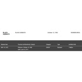 Black Sabbath debut White Matte RIAA Gold LP Award presented to and signed by Tony Iommi - RARE