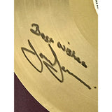 Black Sabbath Paranoid UK Label Gold Award presented to and signed by Tony Iommi - RARE