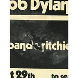 Bob Dylan 1969 Isle Of Wight Pop Festival Original Large Poster - RARE - Music Memorabilia
