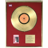 Bob Dylan Blood On The Tracks BPI Gold LP Award - RARE