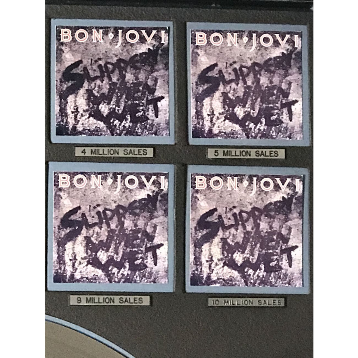 Bon Jovi Slippery When Wet 13x 