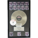 Bon Jovi Slippery When Wet 13x Multi-Platinum Label Award - Record Award