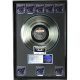 Bon Jovi Slippery When Wet RIAA 8x Multi-Platinum Album Award - Record Award
