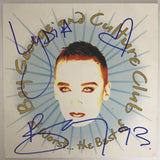 Boy George Signed Culture Club Promo Album Flat w/JSA LOA - Music Memorabilia