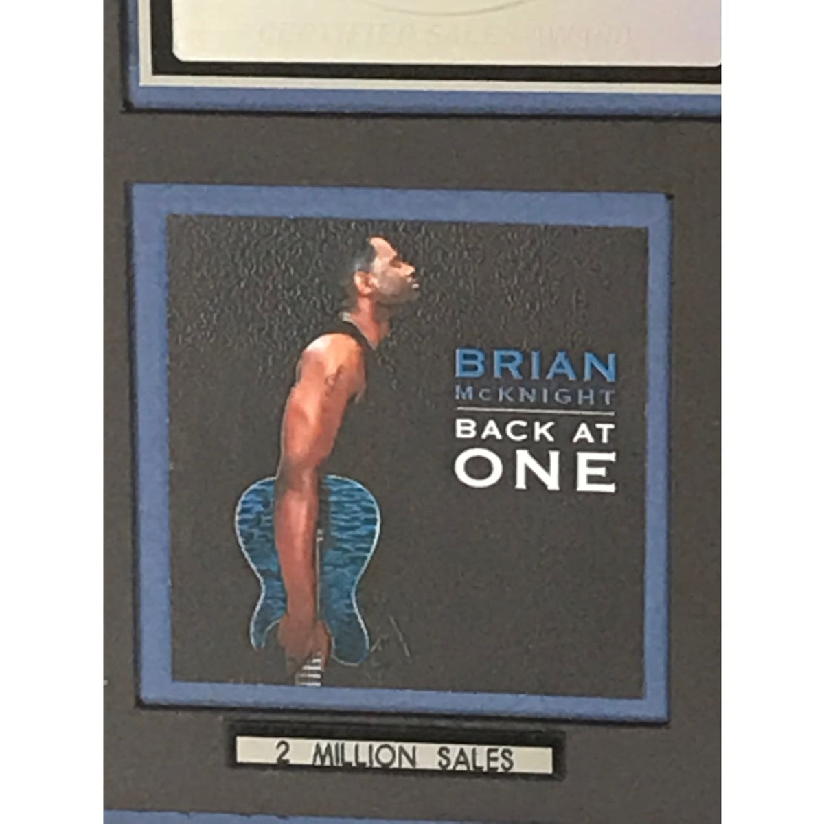 musicgoldmine.com - Brian McKnight Back At One RIAA 2x Multi