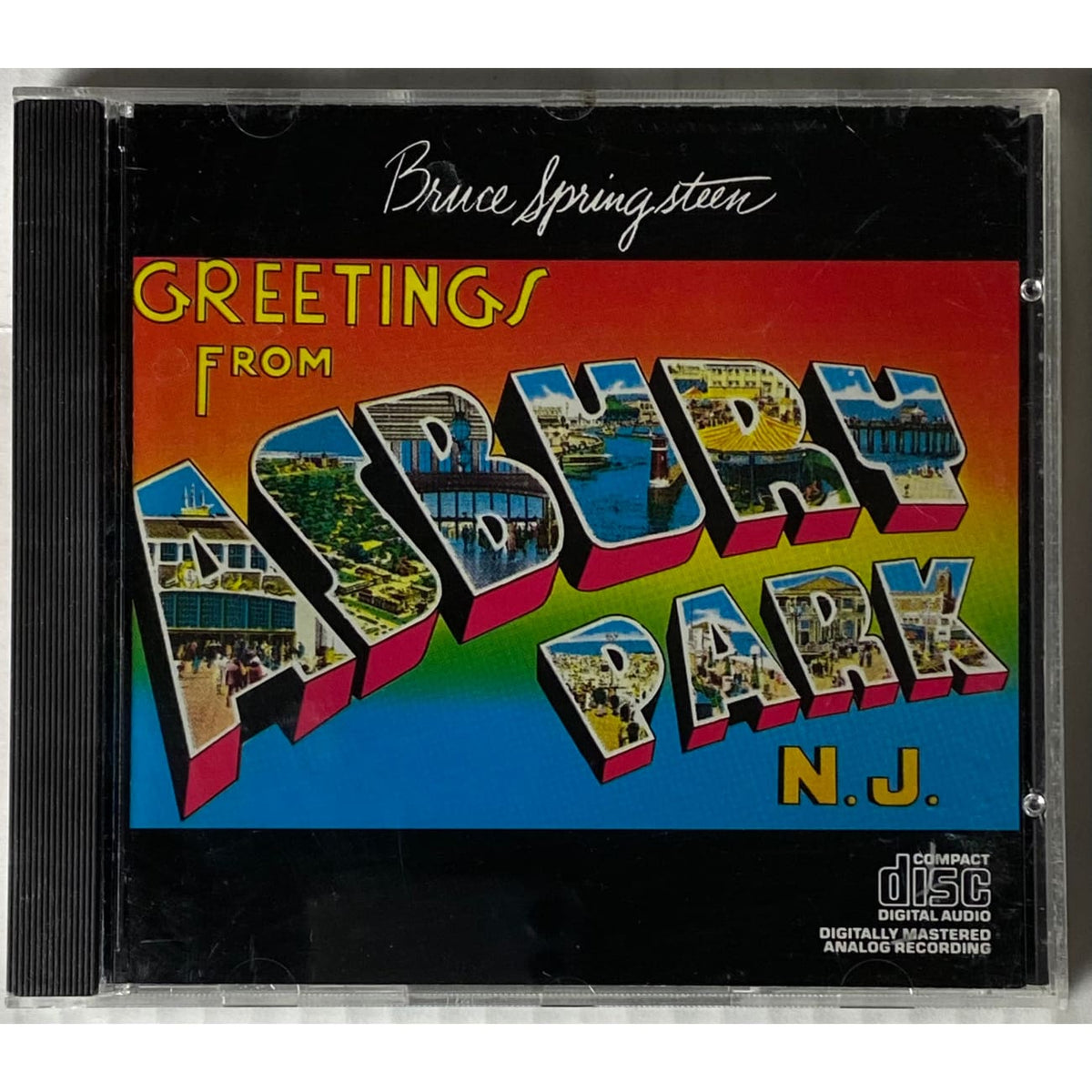 musicgoldmine.com - Bruce Springsteen Greetings from Asbury Park NJ 1984 CD  Reissue – MusicGoldmine.com