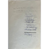 Buffalo Springfield 1967 Contract Collage signed by Stephen Stills Neil Young +3 - Epperson LOA - Music Memorabilia Collage