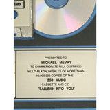 Celine Dion Falling Into You RIAA 10x Platinum Award - Record Award