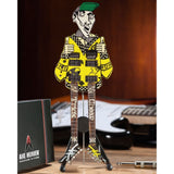 Cheap Trick Rick Nielsen Uncle Dick Mini Guitar Replica - Miniatures