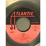 Chic Le Freak RIAA Gold 45 Single Award