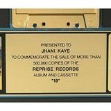 Chicago 19 RIAA Gold LP Award - Record Award