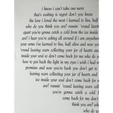 Christina Perri Jar Of Hearts Lyrics Artwork - Record Award