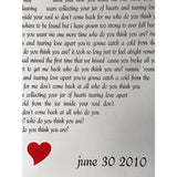 Christina Perri Jar Of Hearts Lyrics Artwork - Record Award