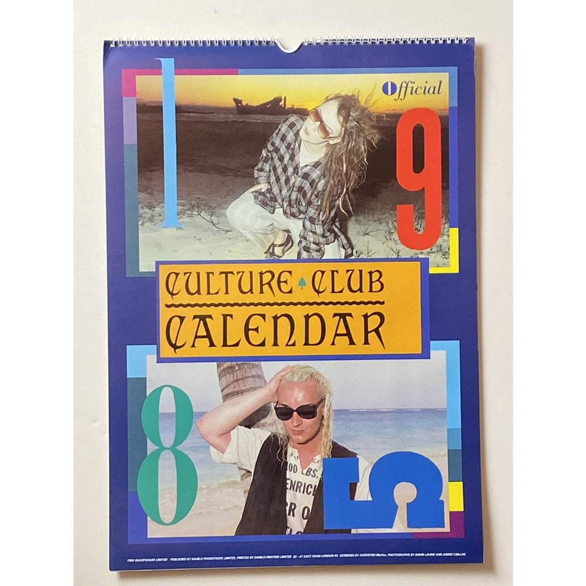musicgoldmine.com - Culture Club Vintage Calendars - 1984
