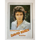 David Essex 1974 Tour UK Program - Music Memorabilia