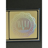 Depeche Mode Music For The Masses RIAA Gold LP Award - Record Award